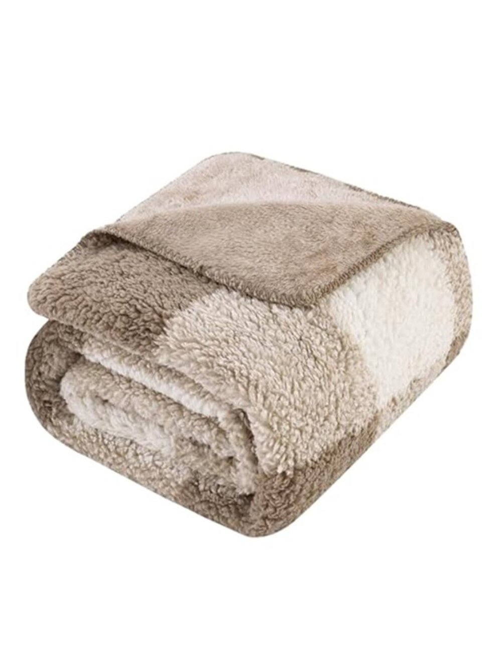 Sherpa Fleece Throw Blanket Reversible Soft Cozy Warm Lightweight All Season
